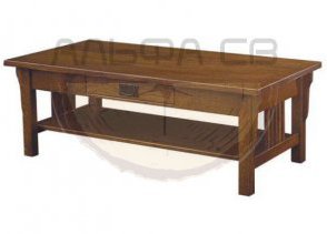Журнальный столик из дерева на заказ ЖС-017 дизайн