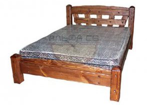 Кровать под старину К-019 на заказ фото