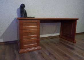 Письменный стол из дерева ПС-016 на заказ фото