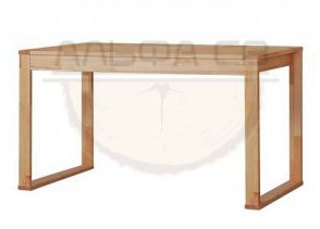 Дерев’яний письмовий стіл з масиву ПС-055 на замовлення фото