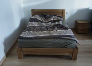 Ліжко з дерева К-003 під замовлення фото