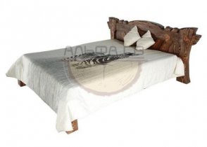 Кровать под старину К-021 на заказ фото