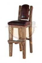 Барный стул под старину С-007 на заказ фото