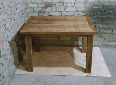 Портфолио Кухонный стол из дуба № 218