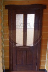 Портфолио фото Двери из состареной сосны № 183-4